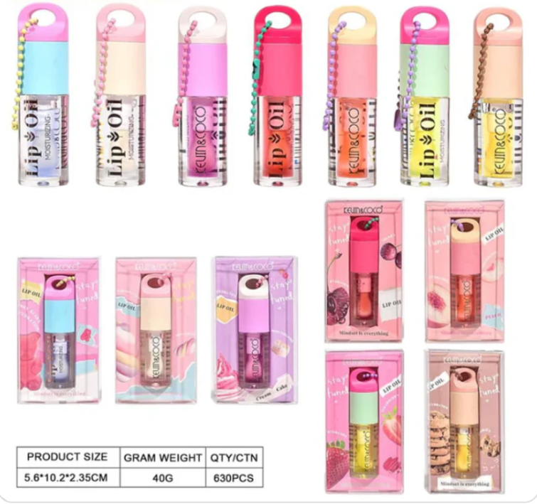 Kevin and coco lip-glosses